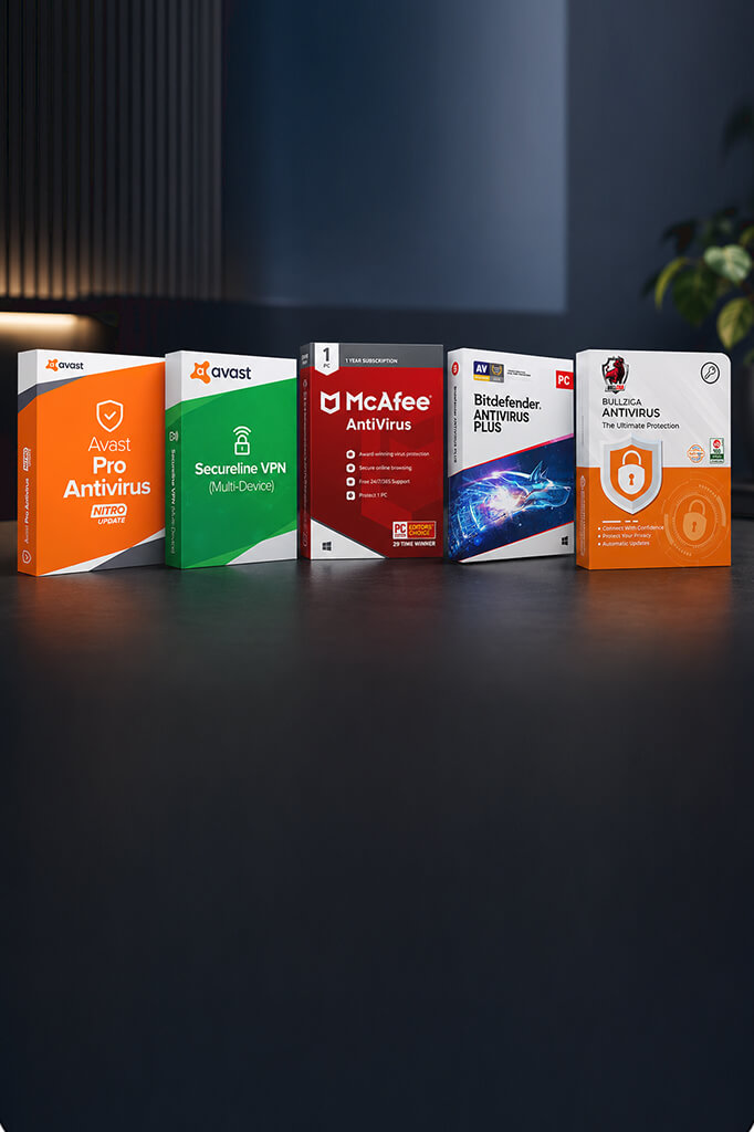Antivirus and security software