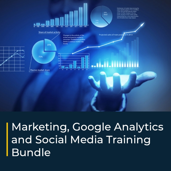 Marketing, Google Analytics and Social Media Training Bundle