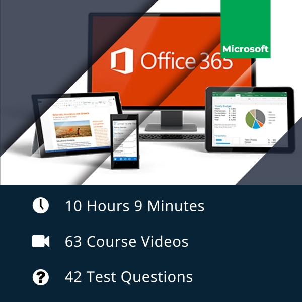 CBT Training Videos For Microsoft Office 365 Online Versions and Test Preparation Quizzes
