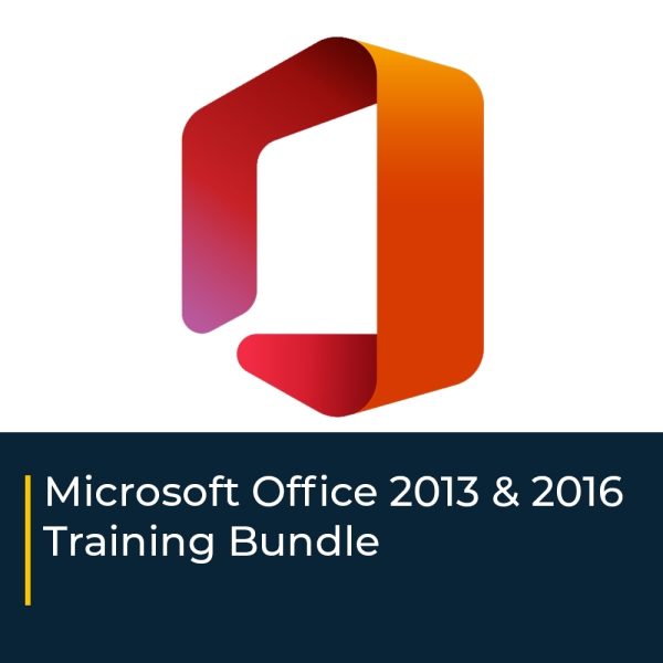 Training Materials for Microsoft Office 2013 & 2016 Training Bundle