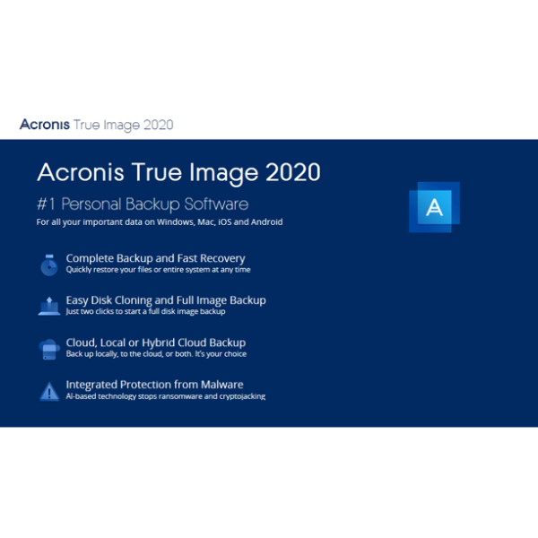 Acronis True Image 2020 Premium