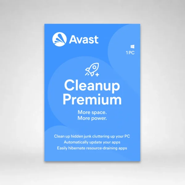 Avast Cleanup Premium - 1 Year | 10-Devices (Windows/Android/Mac OS)