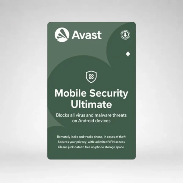 Avast Ultimate for Android - 1-Year | 1-Device (Android)