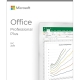 Microsoft Office Professional Plus 2019 software package featuring Excel with graph data visualization.