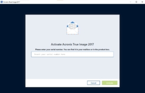 Acronis True Image 2017 Installation Steps