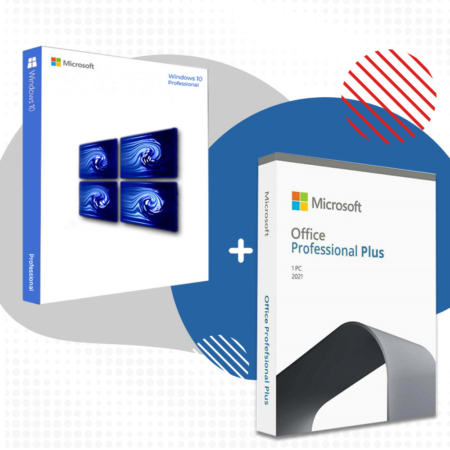 Windows 10 Pro with Office 2021 DVD