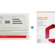 Windows 10 Pro DVD and Office 365 Professional Plus package featuring advanced security and 1TB cloud storage.
