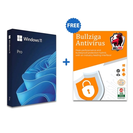 Windows 11 Pro with BullZIGA Antivirus