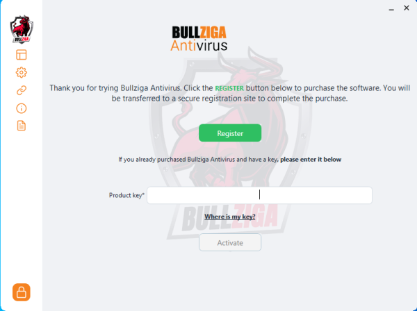 BullZIGA Antivirus 1-Year | 1-Device