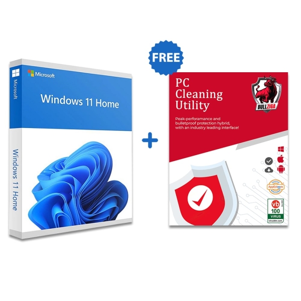 Windows 11 Home with PC Cleaning Utility