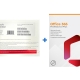 Microsoft Office 365 Professional Plus DVD packaging with product key and features overview for Windows and Mac users.