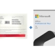 Microsoft Office Professional Plus 2021 DVD package with product key and installation instructions for Windows.