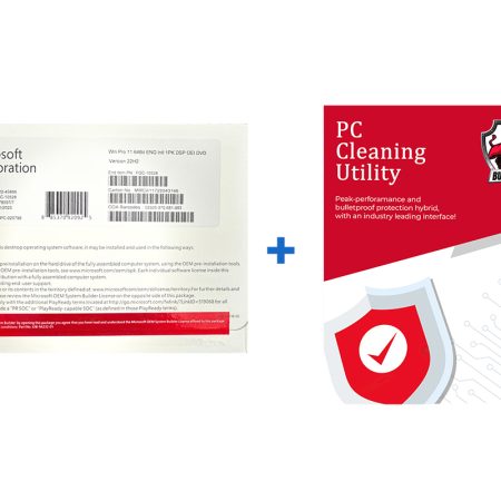 PC Cleaning Utility software from Microsoft Corporation, featuring a detailed product description and performance enhancement tools.