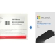 Microsoft Windows 10 Home DVD and Office Professional Plus 2021 package, featuring product details and installation instructions.