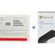 Windows 11 Home DVD and Microsoft Office 2021 USB package, featuring product details and branding for software installation.