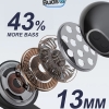 White - Exquisite Mini HE-080™ WITC 67– Premium True Wireless ANC Earbuds with Hi-Fi Real Stereo Sound view 6