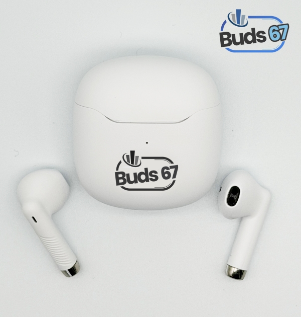 Black | White Exquisite Mini HE-080 True 67 Wireless ANC Earbuds | Hi-Fi Real Stereo Sound | Bluetooth 5.3