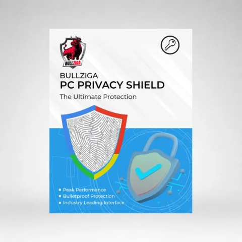 BullZIGA Privacy shield Software for Windows/Android 1 Year | 3 Device