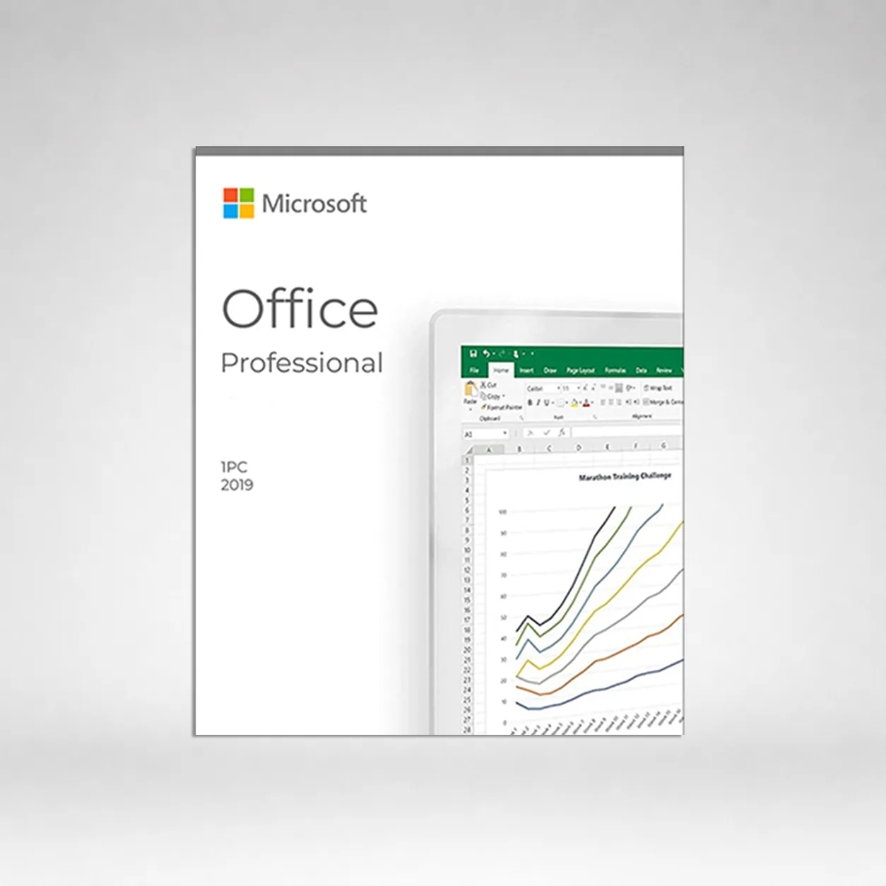 Microsoft Office 2019 Pro Plus 64 BIT (DVD)