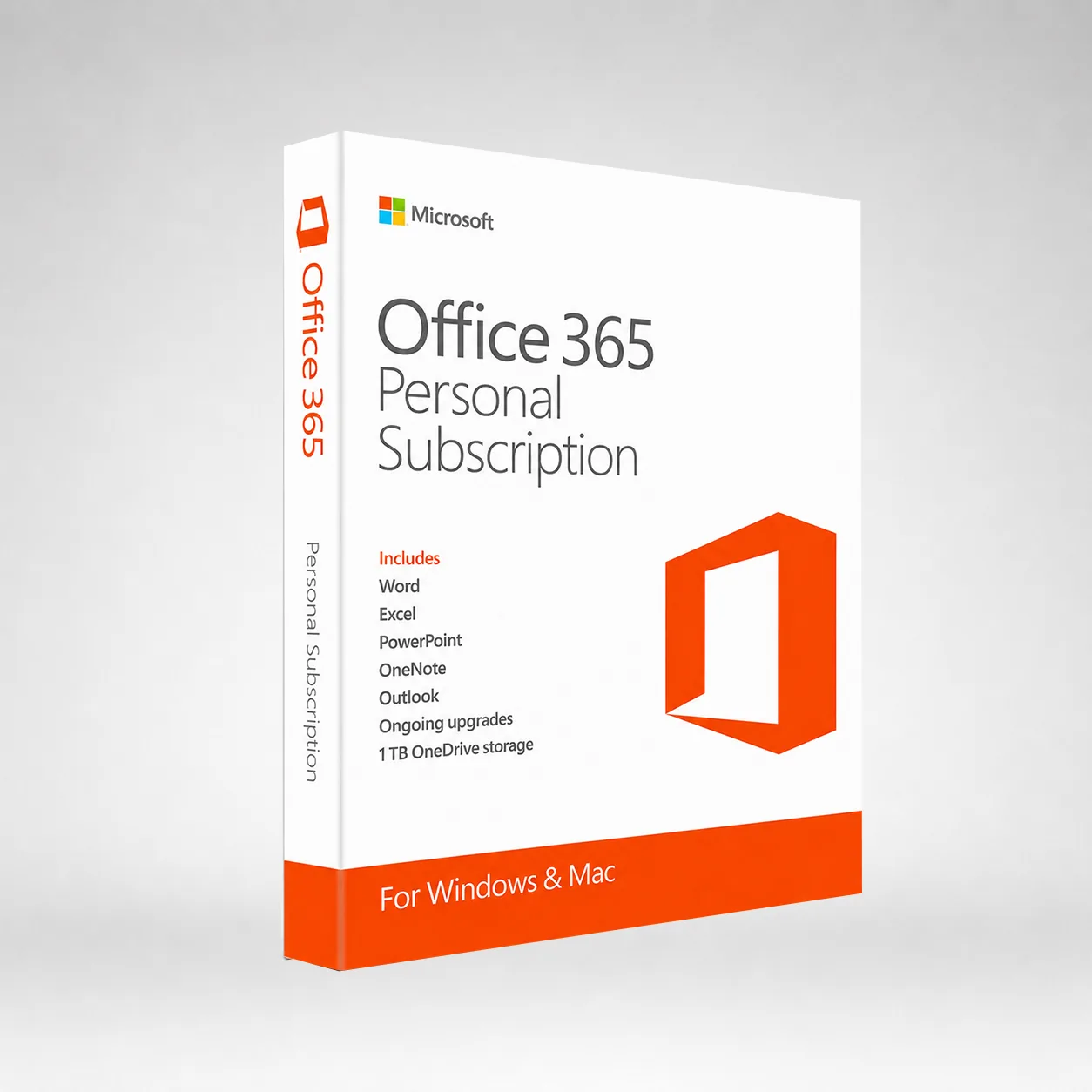 Microsoft Office 365 Personal - 1-Year / 1-User - USA/Canada