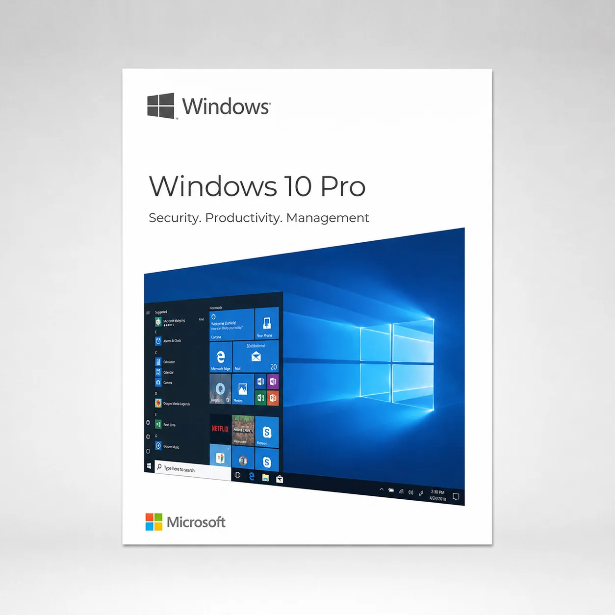 Microsoft Windows 10 Pro 64-BIT (USB)