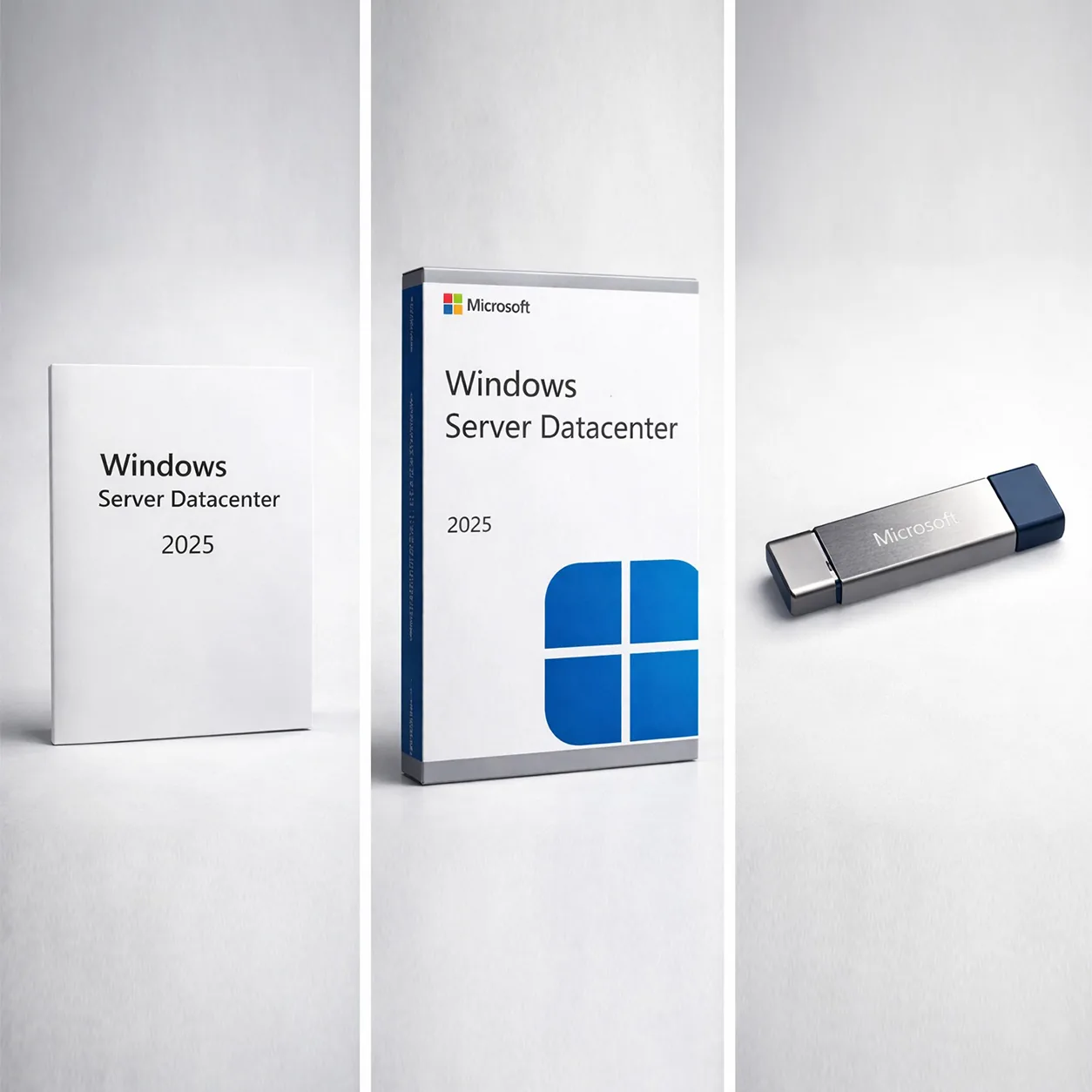 Microsoft Windows Server 2025 Datacenter USB 64-bit
